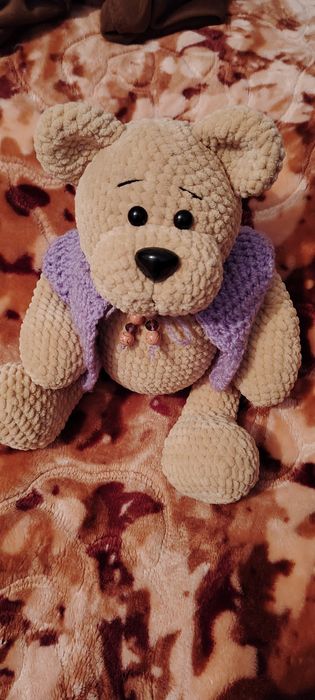 Вязание медведь.!
