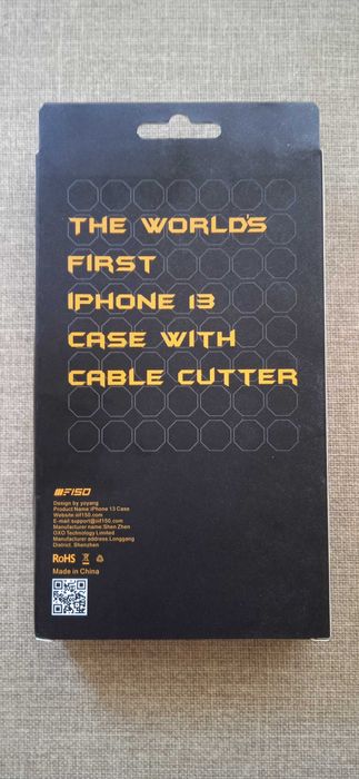 Оригинален осмоъгълен калъф/кейс IIIF150 за iPhone 13