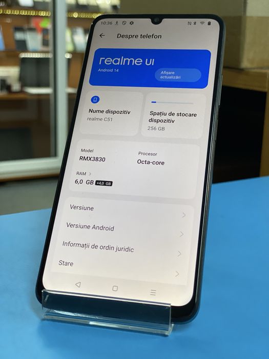 Realme C51 256GB, Garantie 12 luni | Lensun