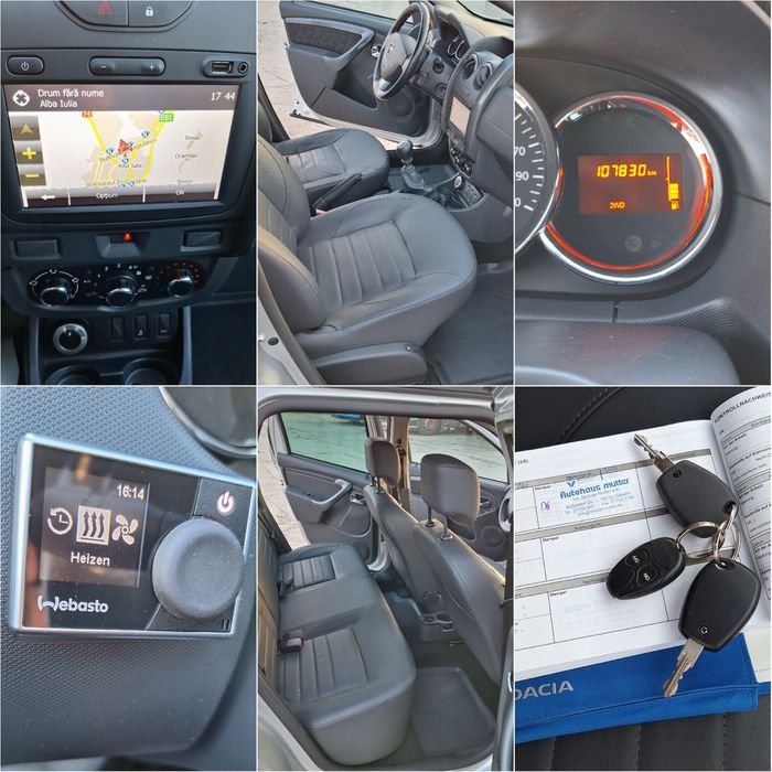 Dacia Duster 4x4 2015 1.5 Dci 110 CP Prestige Navi Piele Webasto