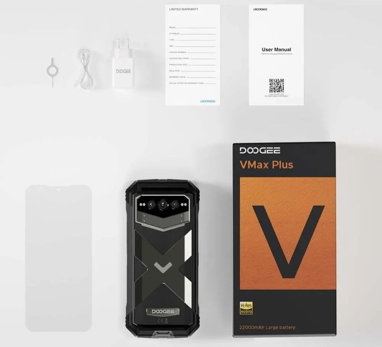 Продавам: Удароустойчив смартфон Doogee V Max Plus 512GB / 16GB