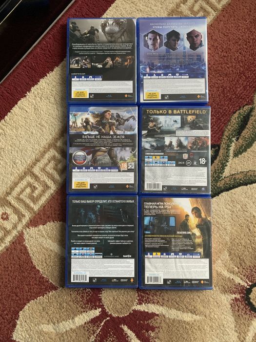 Диски  PS4 GOD of WAR Detroit:Become human Horizon zero dawn Battlefie
