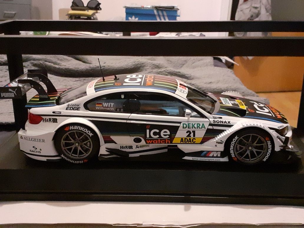 Macheta BMW M3 e92 DTM - 1 /18 MINICHAMPS - Nou - Cutie