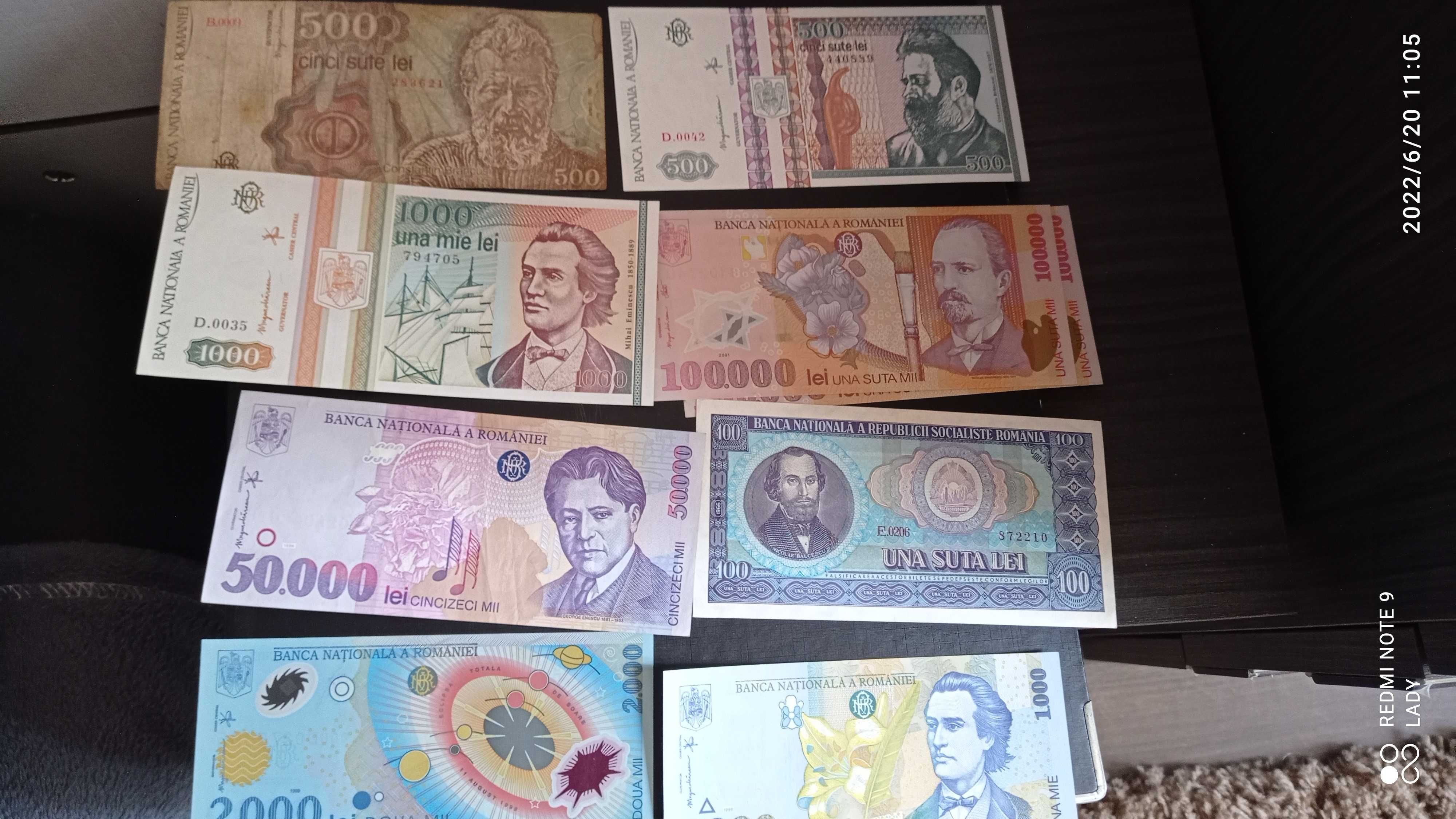 Bancnote si monede pentru colectionari