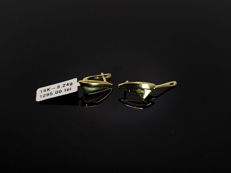 Bijuteria Royal cercei din aur 14k 3.24 gr