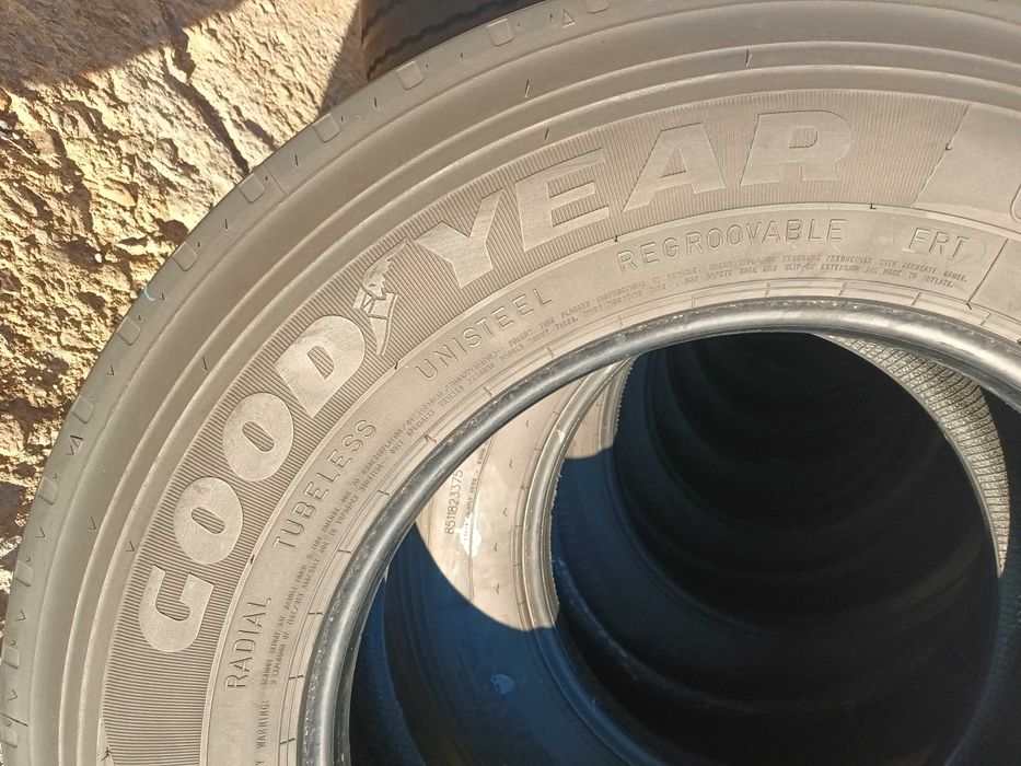 2 гуми за ремарке 265/70 R19.5 Goodyear Regional RHT 2 143/141J FRT
