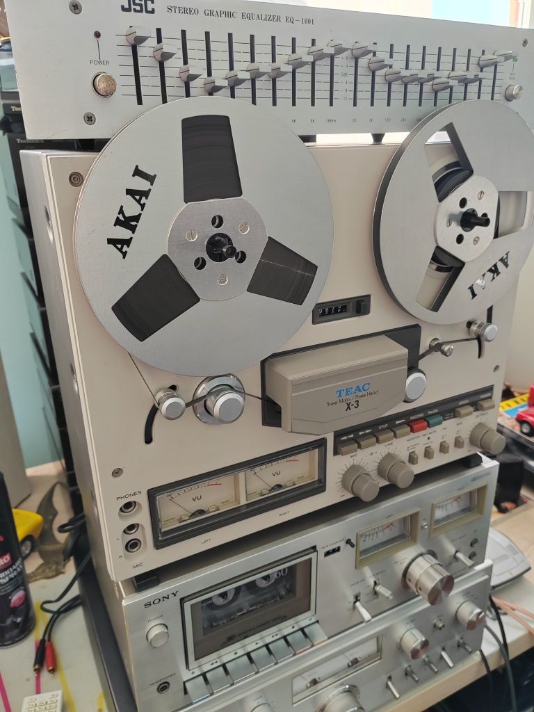 Vand magnetofon Teac x3 ca nou în cutia lui originală