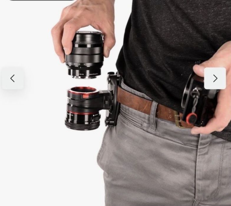 Kit prindere curea peak design capture lens canon E + curea aparat