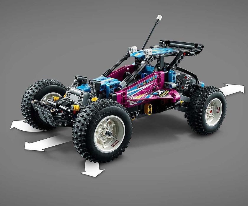 LEGO Technic - Off-Road Buggy 42124, 374 части