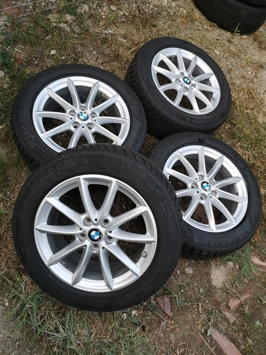 Jante originale Bmw cu anvelope, cauciucuri iarnă 225 55 17