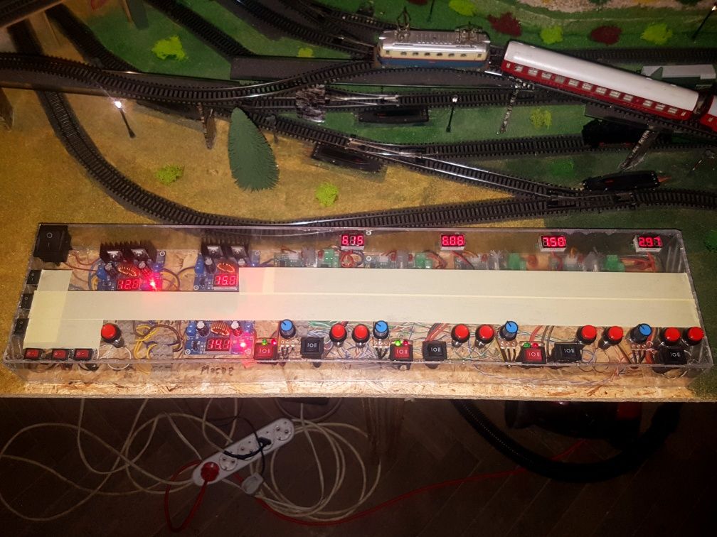 Vand Diorama trenulet electric
