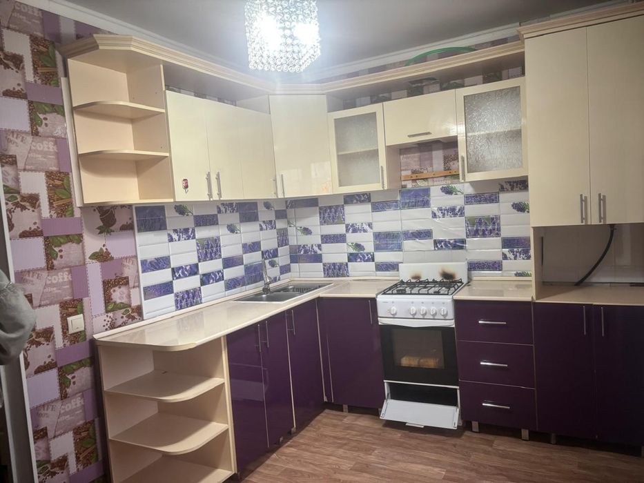 Кухонный гарнитур газбен бірге