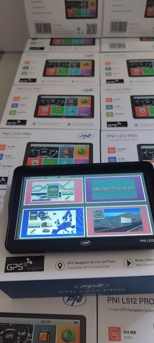 GPS L512 Pro-PNI-gata de drum cu harti, program, auto/camion
