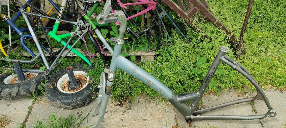 Cadru bicicleta aluminiu dama