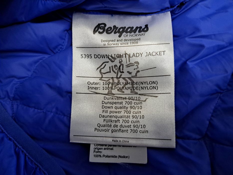Bergans 700-Ориг.Дамско пухено яке