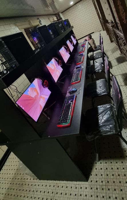 10ta igravoy Kompyuterlar stol stullari bn tayyor, DOSTAVKA