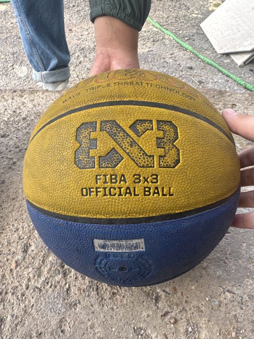 Баскетболный мяч wilson 3x3 в хорошем состояние