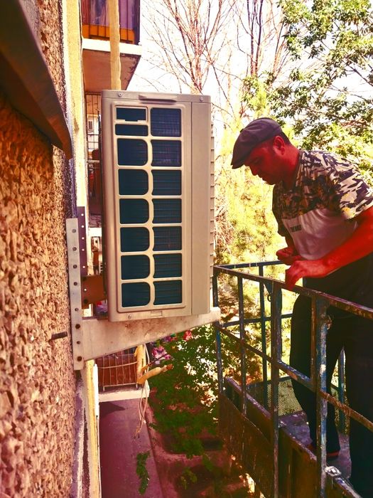 Кондиционер урнатиш ювиш