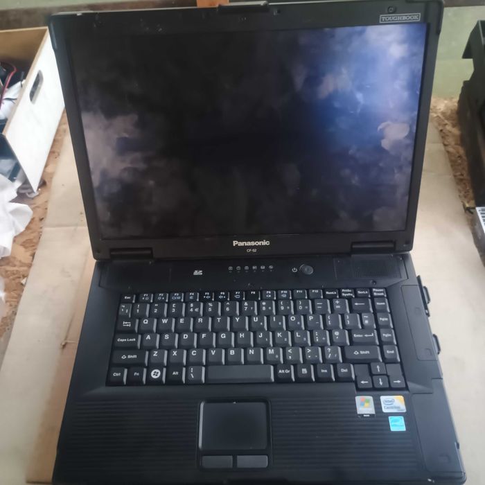 Laptop Panasonic CF 52 ecran defect