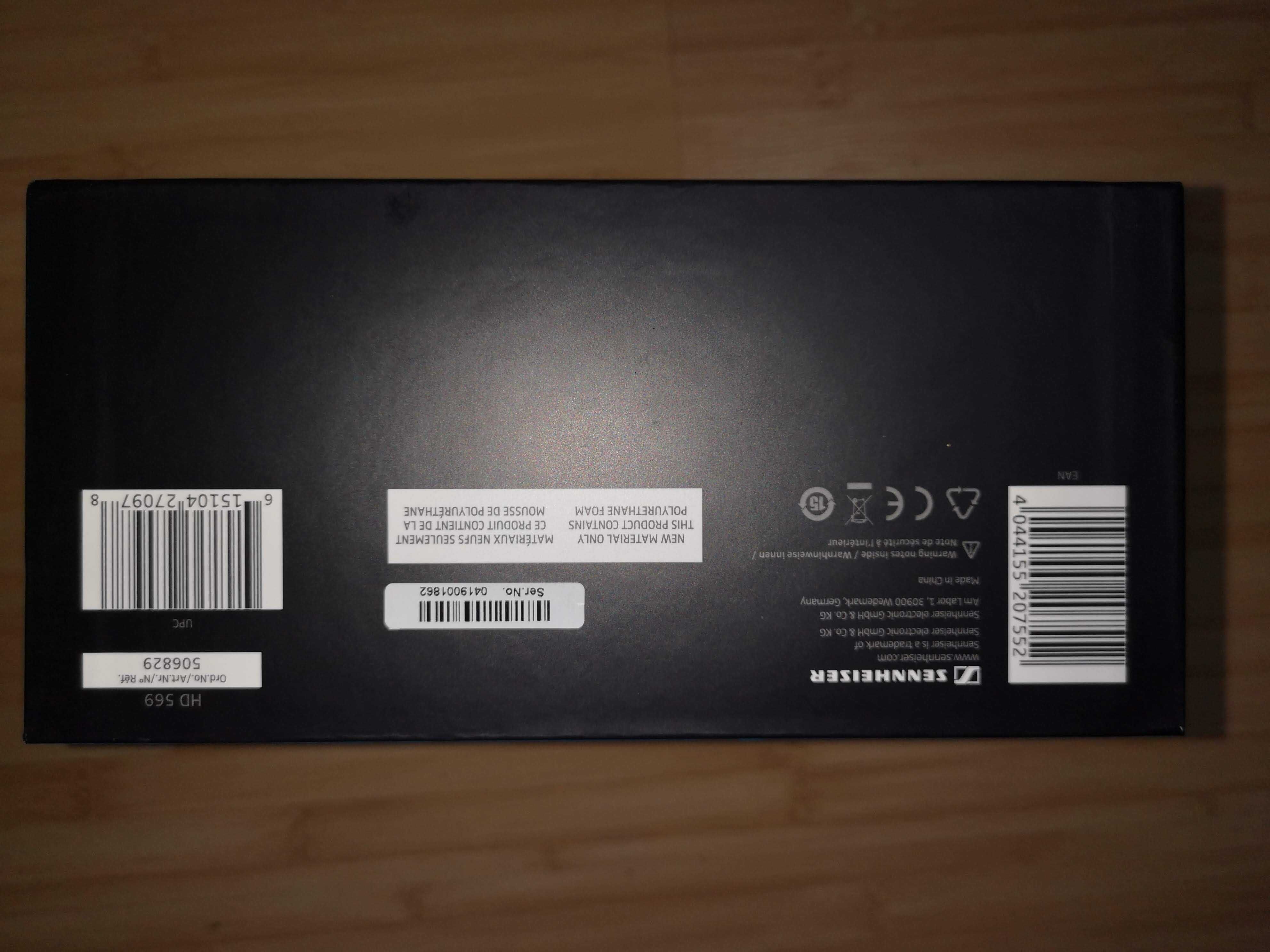 Аудио слушалки Sennheiser HD 569, Hi-Fi
