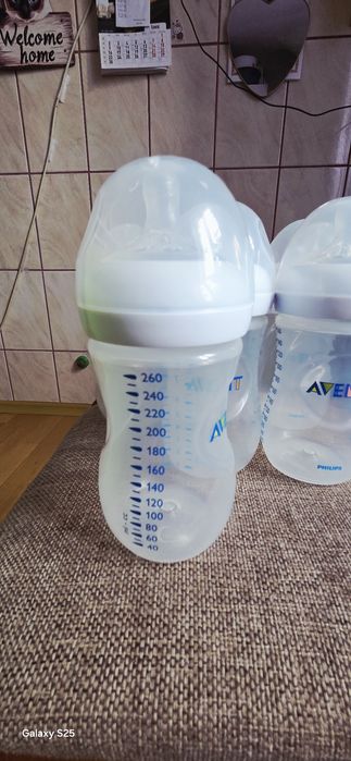 Biberon natural Avent  260 ml set 4 sticle