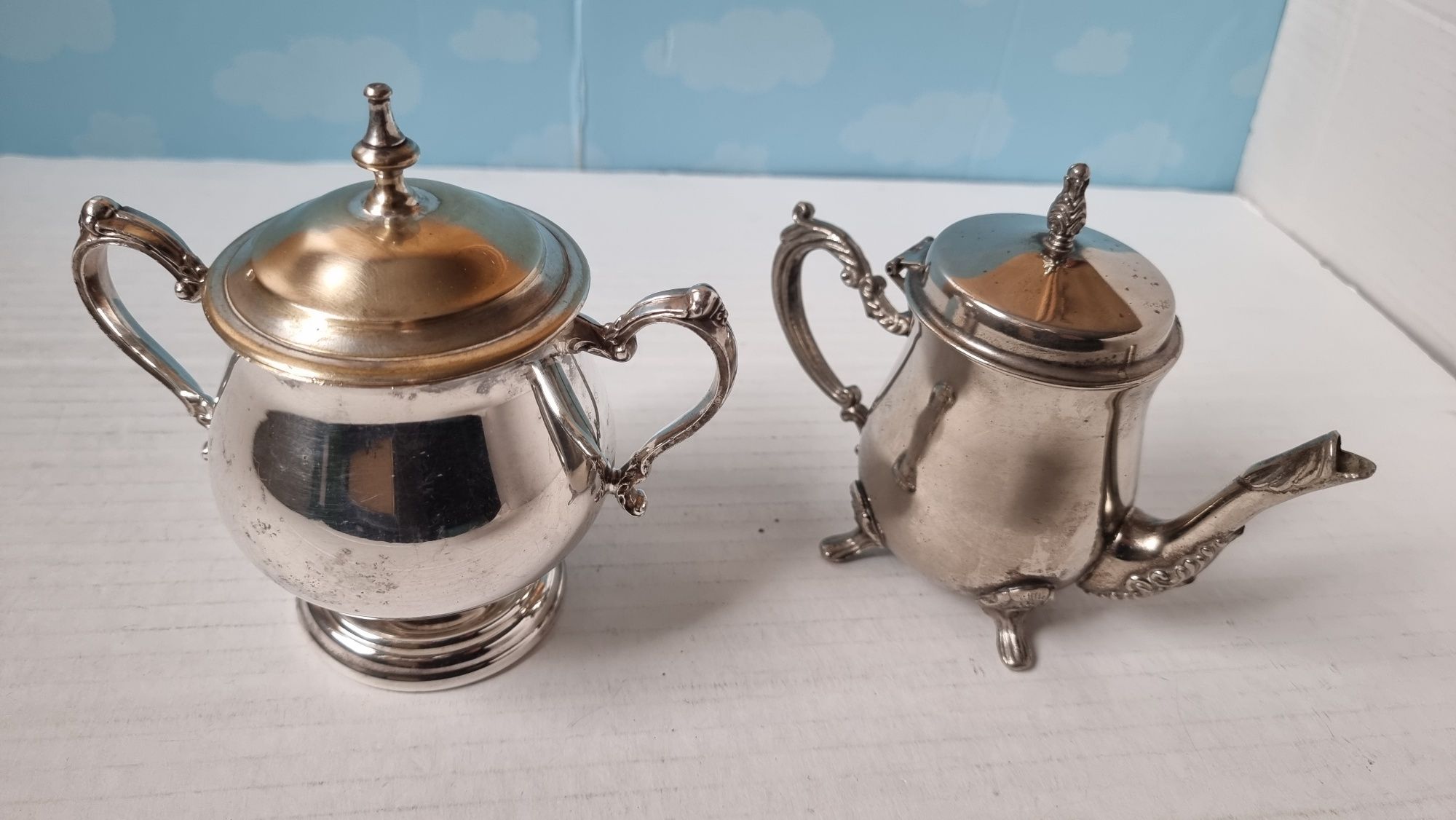 Lot obiecte argintate/electroplacate