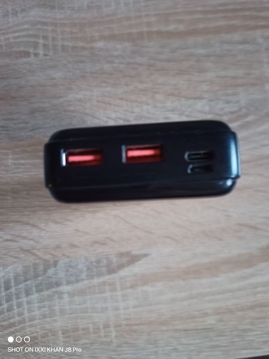 Повербанк  чорный type-c usb-c