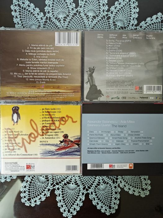 Compact Disc-uri originale cu muzică românească - Ada Milea