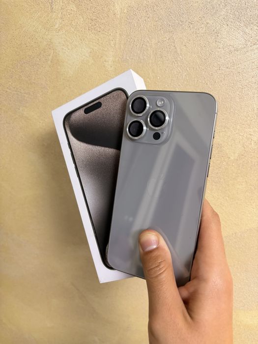 Iphone 15 Pro Max Natural Titanium