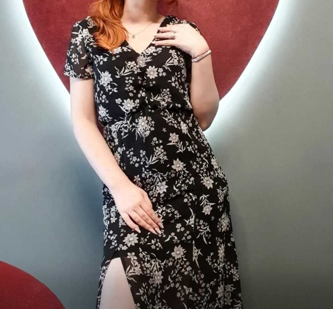 Rochie de vara cu model floral