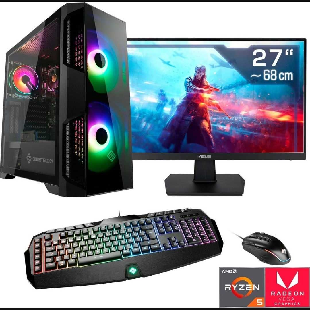 CSL Sprint T8482 Gaming-PC-Komplettsystem (27", AMD Ryzen