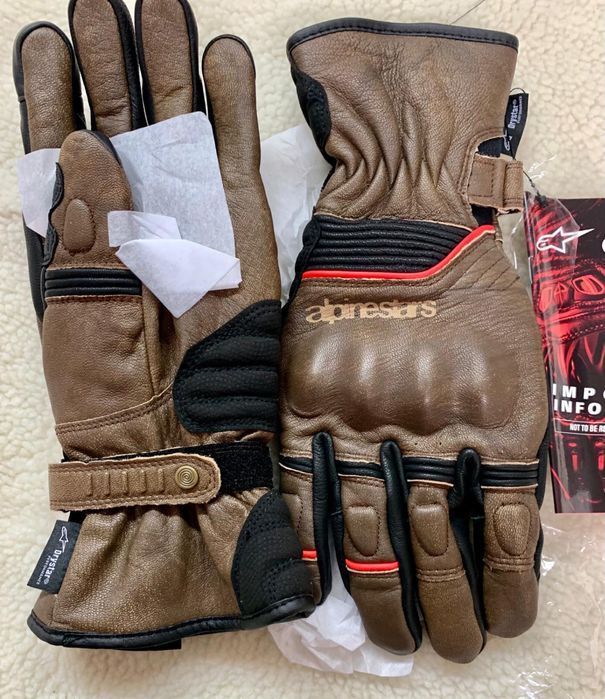 Alpinestars CafeDivine Drystar manusi impemeabile.