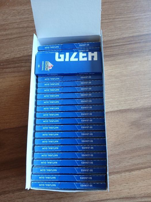 Хартийки за свиване на цигари GIZEH Промоция