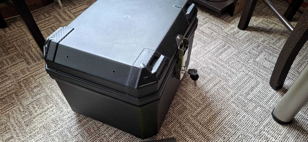 Topcase Portbagaj Cutie motocicleta scuter ATV 45 litri, noua