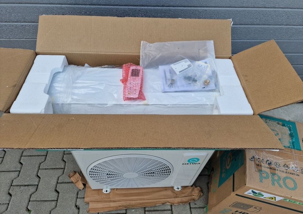 Pompă caldură iarnă cald/vara rece Heiwa HP2ES-35-V1 Nou