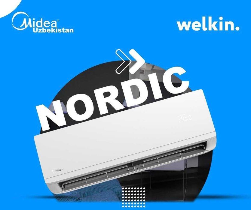 Настенный инверторный кондиционер Midea Nordic — 9000 BTU