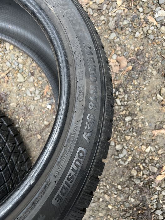 2 Anvelope Iarna 215/50/18 Kumho 2021