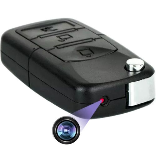 Cheie Auto cu Camera Spion iUni RMS22, Senzor Miscare, Foto, Video