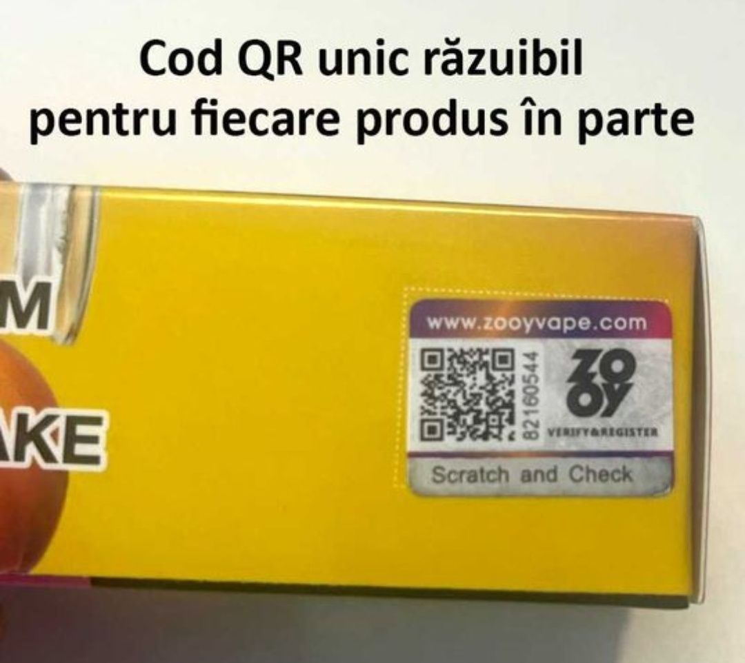 Vape ZOOY cu doua arome 30.000 pufuri