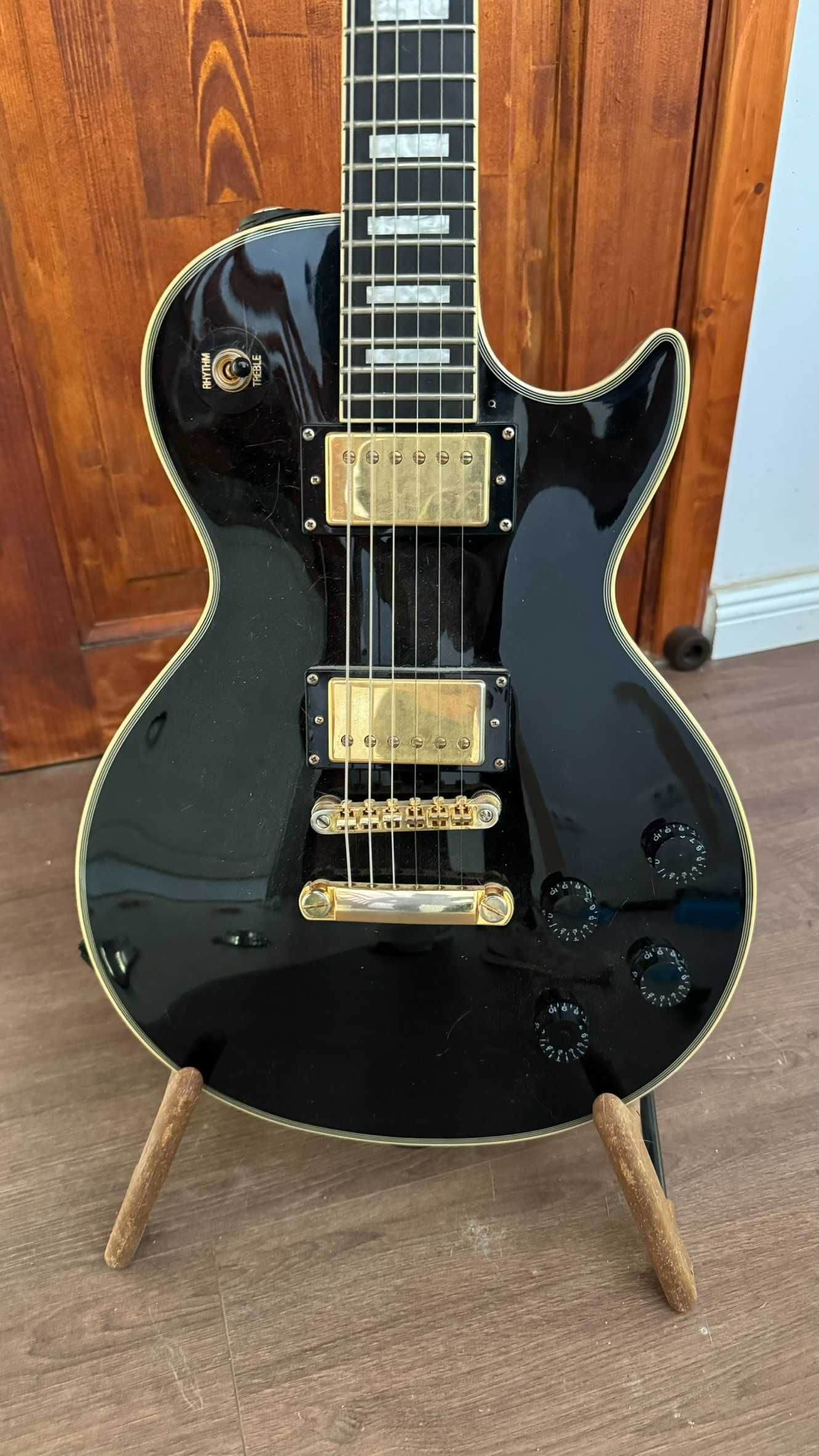 Epiphone Les Paul Custom Pro EB with String Butler (2019)