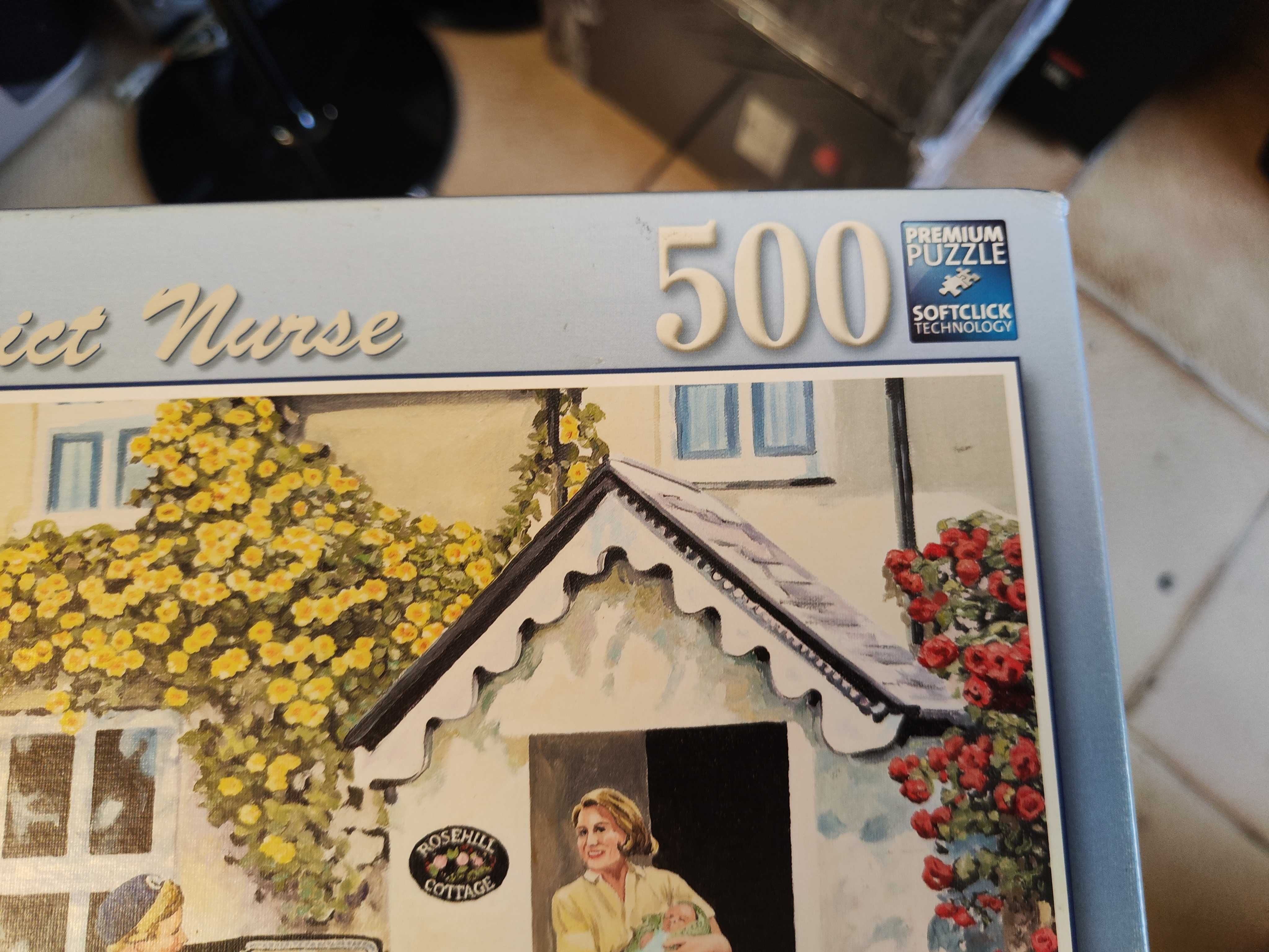 Пъзел от 500 части. Нов. 
Ravensburger Happy Days at Work The Distric