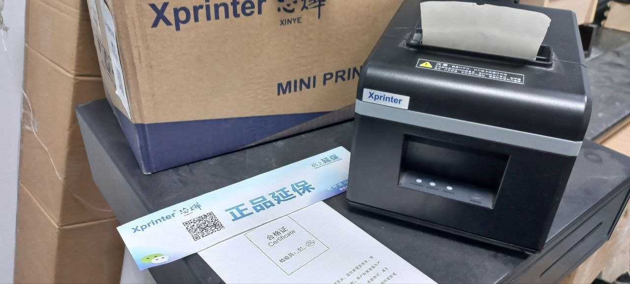 Термопринтер для печати чеков продам 1 шт. Ширина чека 76 мм.