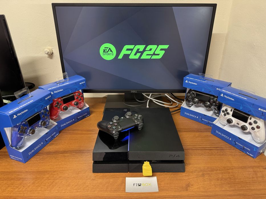 PS4 500gb софтуер 9.00 - 12.02 с много игри Playstation