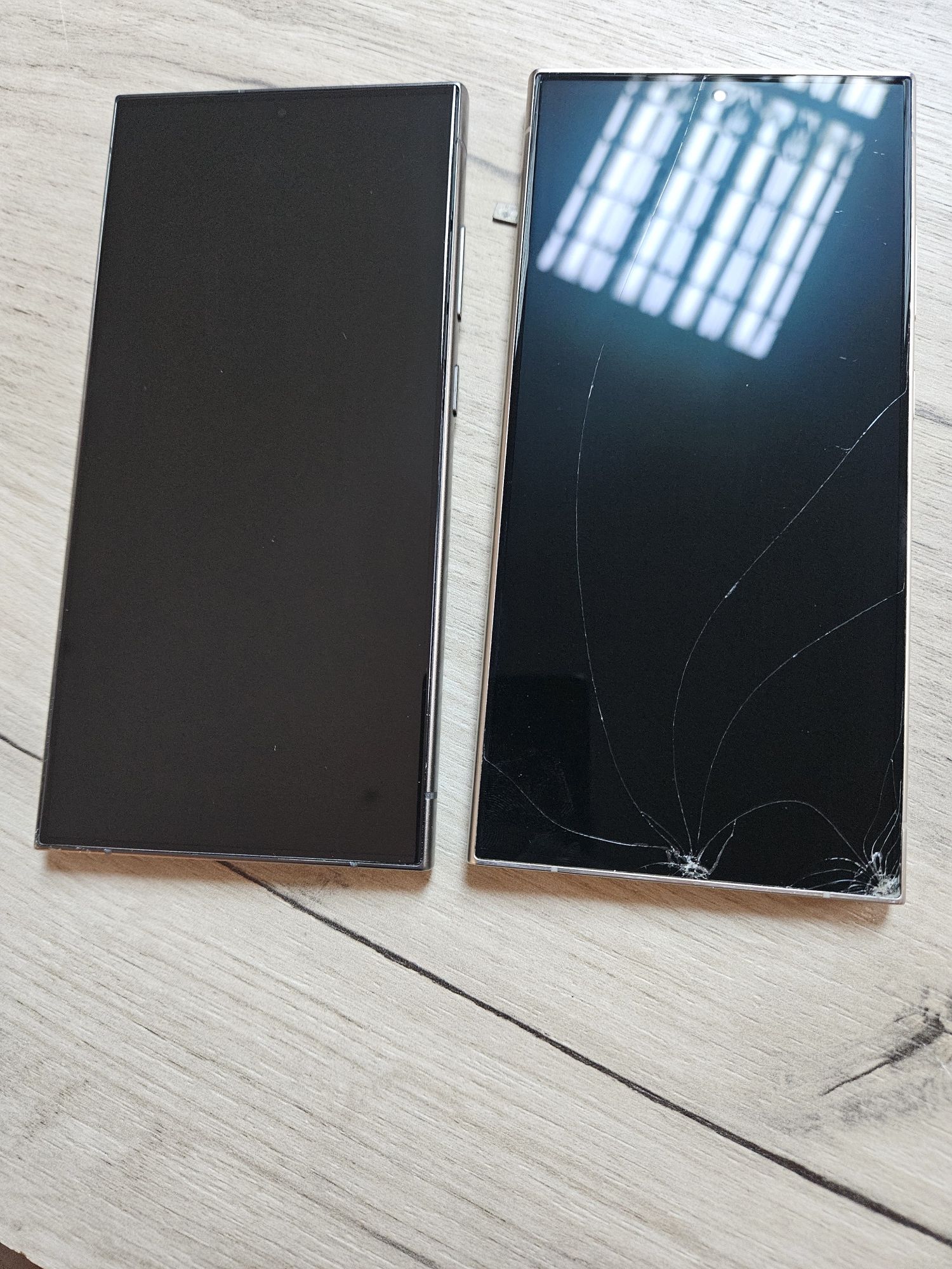 Schimbare geam inlocuire sticla display Samsung S20 ultra S21 ultra