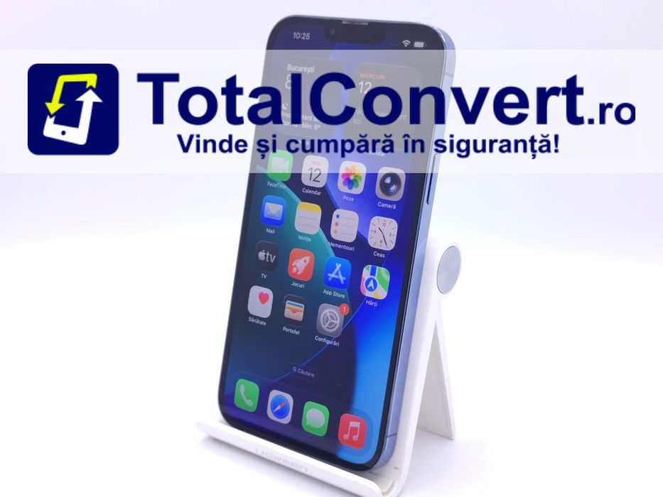 Apple iPhone 13 Pro Max 128GB Sierra Blue, Garantie 24 luni | #D88549