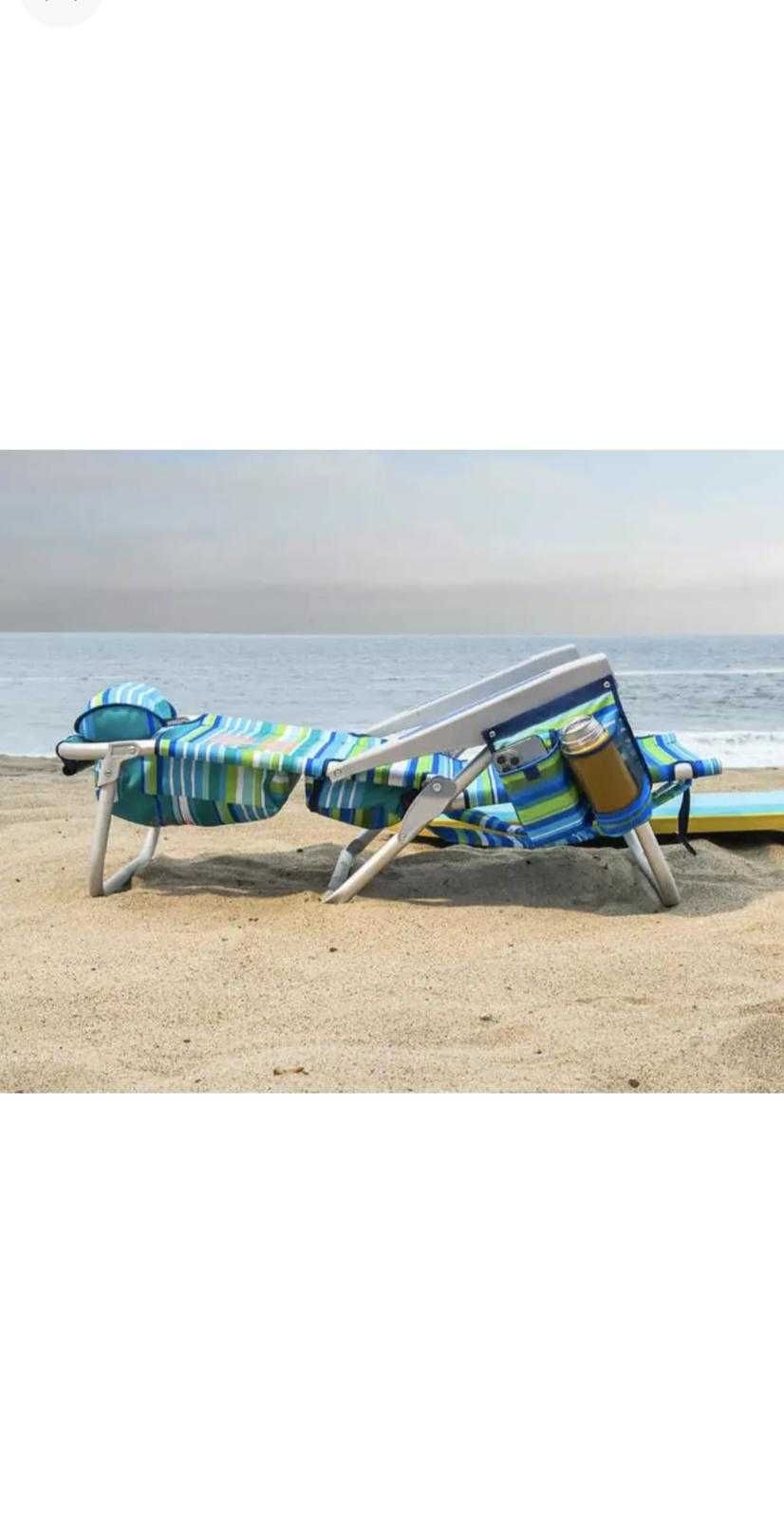 Комплект 2 Плажни стола и Чадър Tommy Bahama ЛЯТО 2025 Томи Бахама
