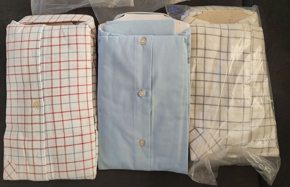 Нови мъжки ризи от времето на социализма