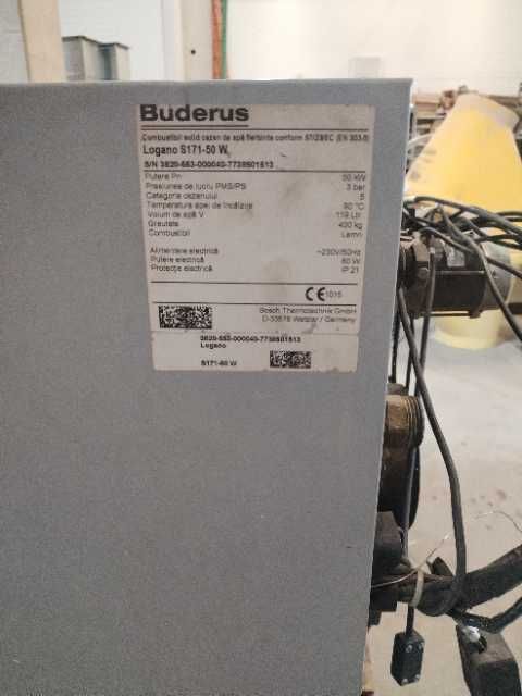 Vand cazan din oțel, cu combustibil solid, Buderus LOGANO S171-50