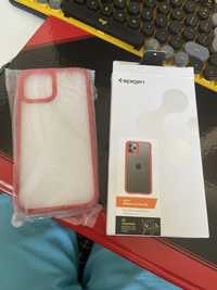 Husa Spigen Iphone 12/12 pro red