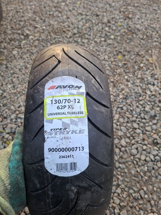 Anvelopa-cauciuc scuter 130/70/12 AVON Viper Stryke-dot 2021-nou!!